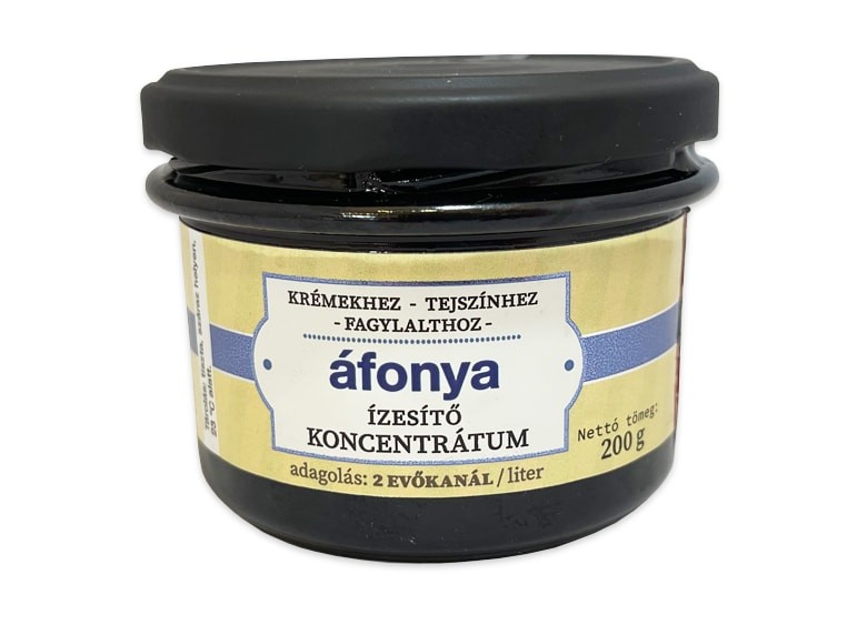 Áfonya ízesítő koncentrátum 200 g