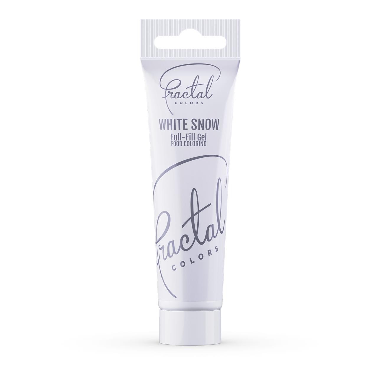 Fractal White Snow Ételfesték gél 50 g
