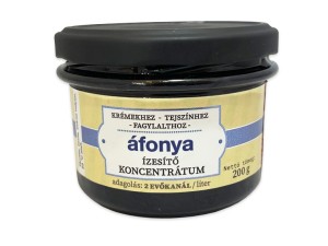 Áfonya ízesítő koncentrátum 200 g