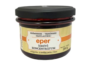 Eper ízesítő koncentrátum 200 g