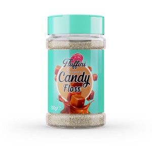 Fluffini Ízesített Vattacukor Karamell 300g