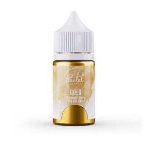 Fractal  Gold Arany Selyemfényű Folyékony Ételfesték 33 g